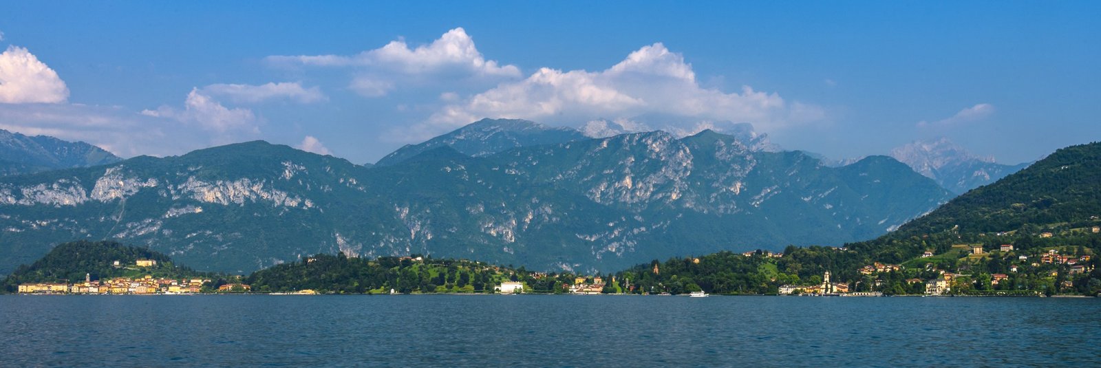 Bellagio beside Lake Como in Italy
